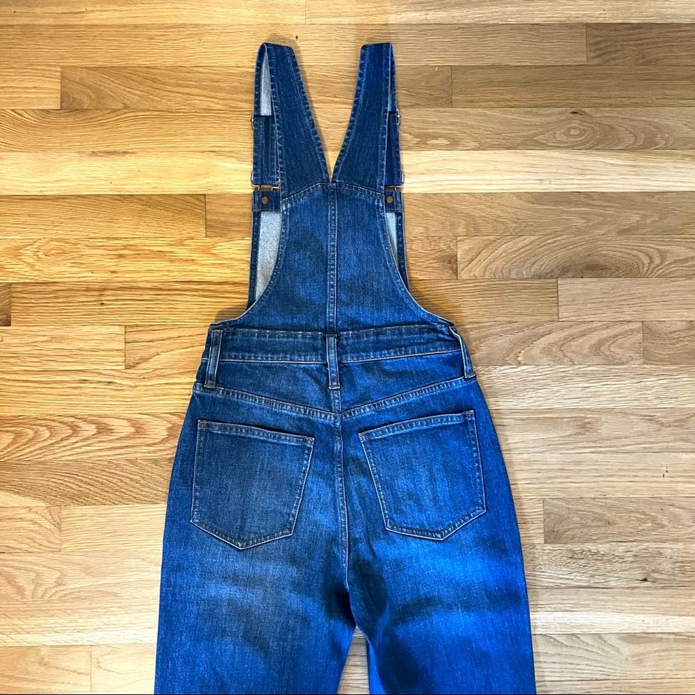 Madewell Denim Stovepipe Overalls - Picture 7 of 9